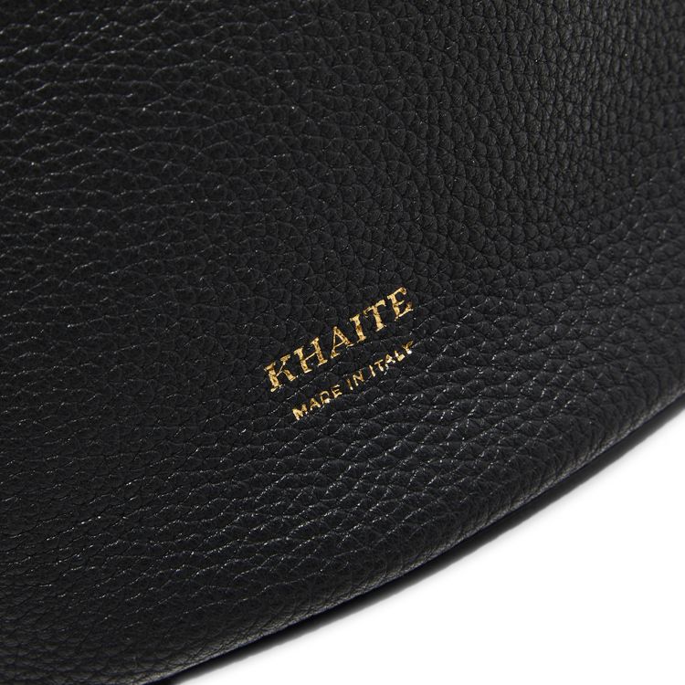 Khaite Small Lotus Tote Bag Black
