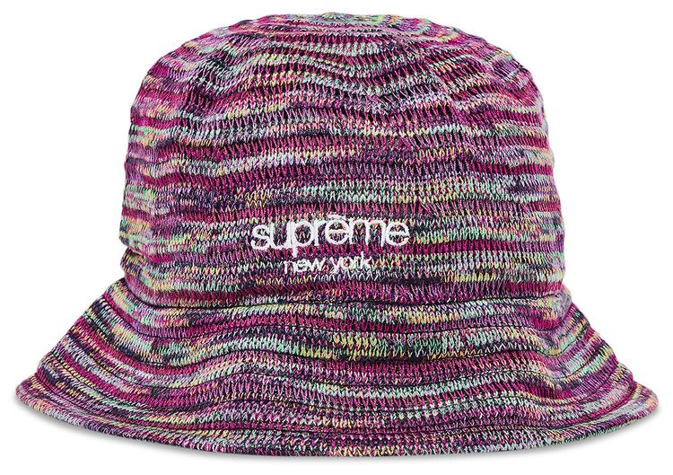 Supreme Open Knit Crusher Multicolor