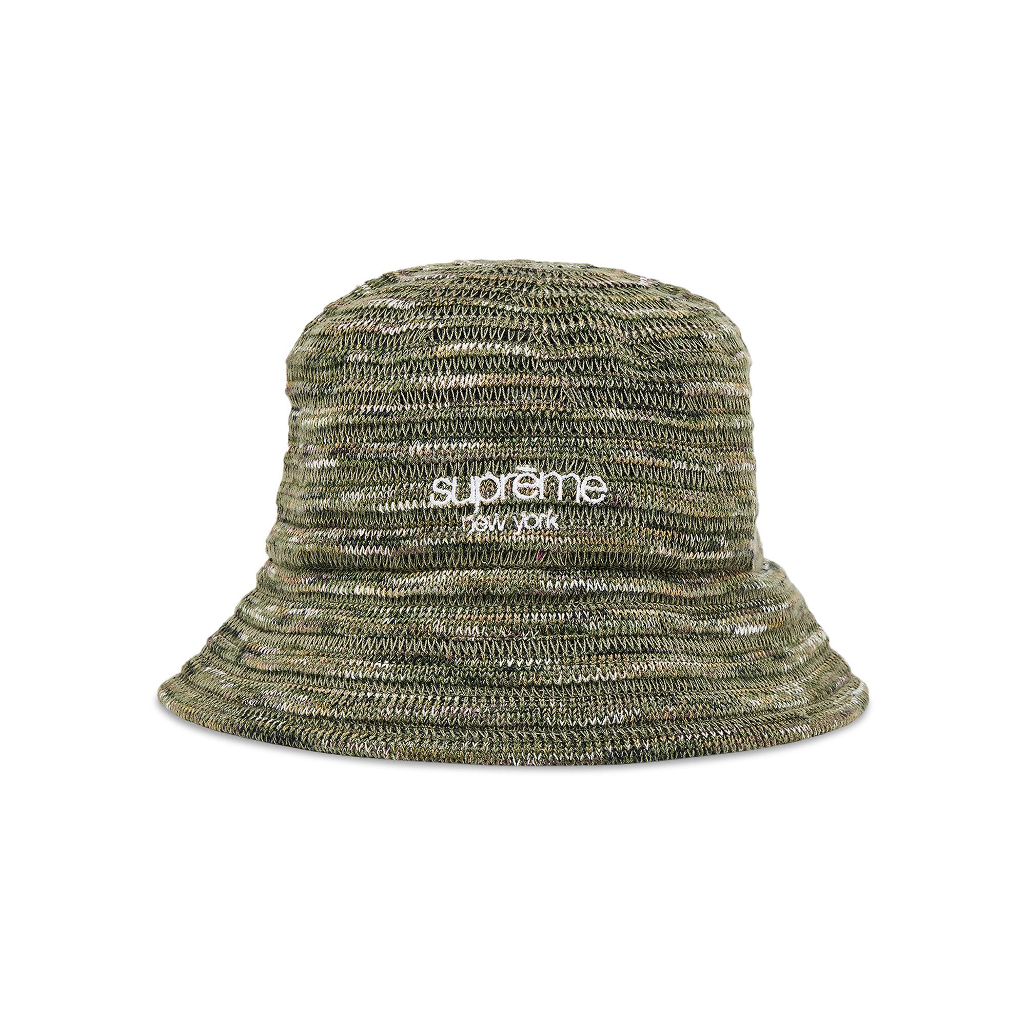 絶妙なデザイン Buy Supreme GOAT | OLIVE SS25BN16 - 'Olive' Crusher Knit Open 帽子