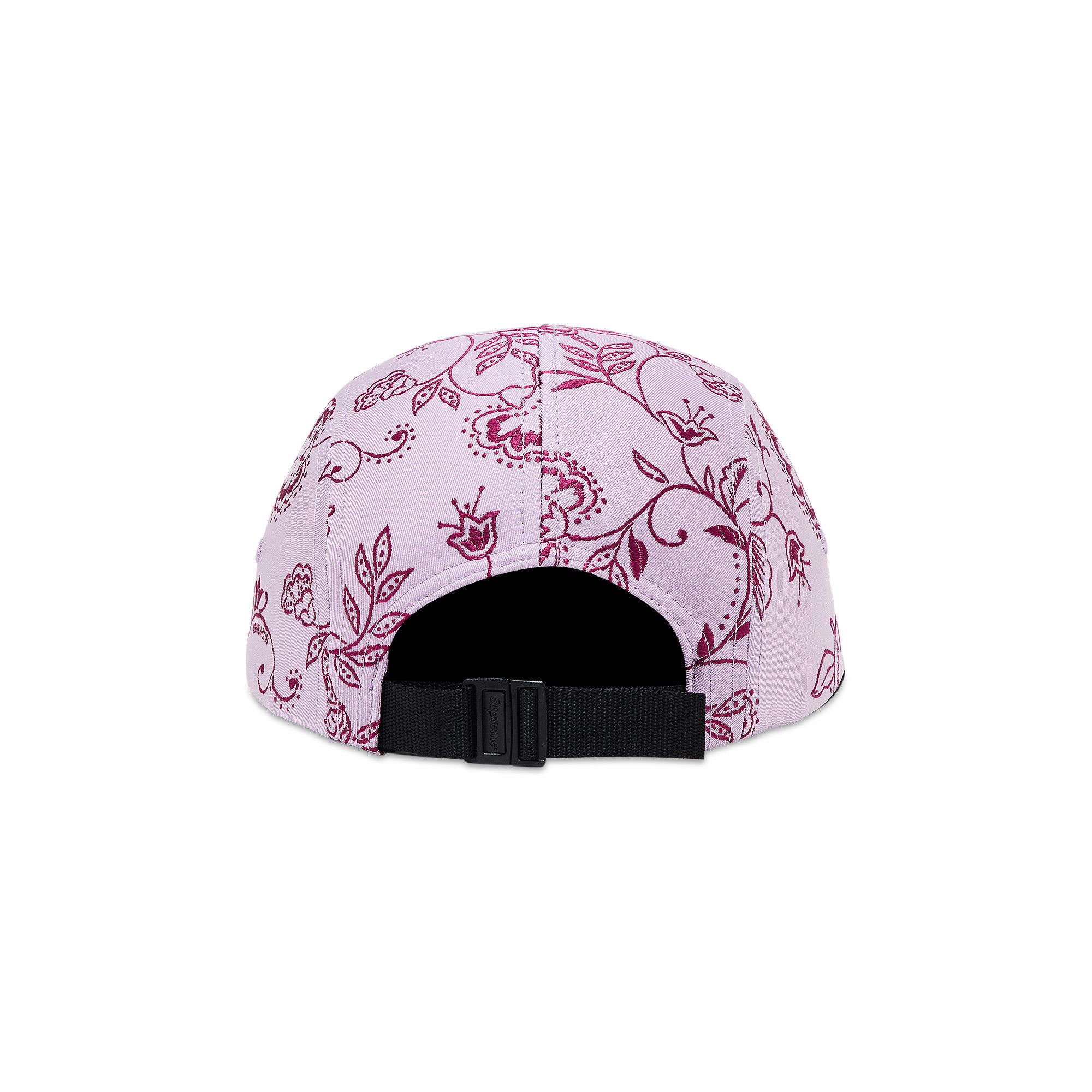 Buy Supreme Floral Jacquard Camp Cap 'Lavender' - SS25H36