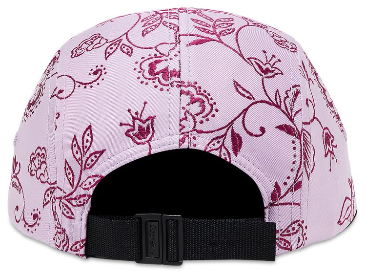 Supreme Floral Jacquard Camp Cap Lavender