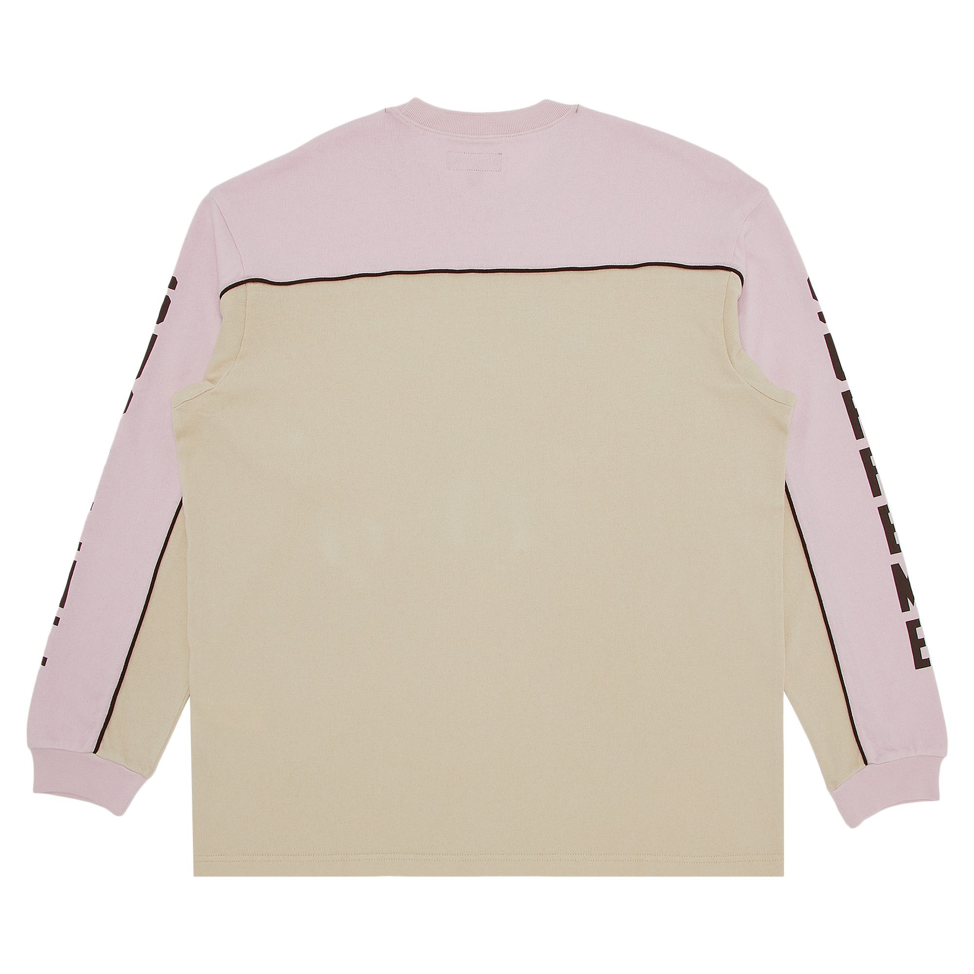 Buy Supreme Paneled Piping Long-Sleeve Top 'Tan' - SS25KN67