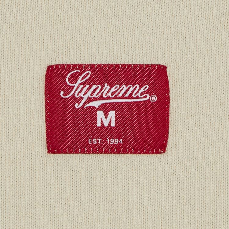 Supreme Paneled Piping Long Sleeve Top Tan