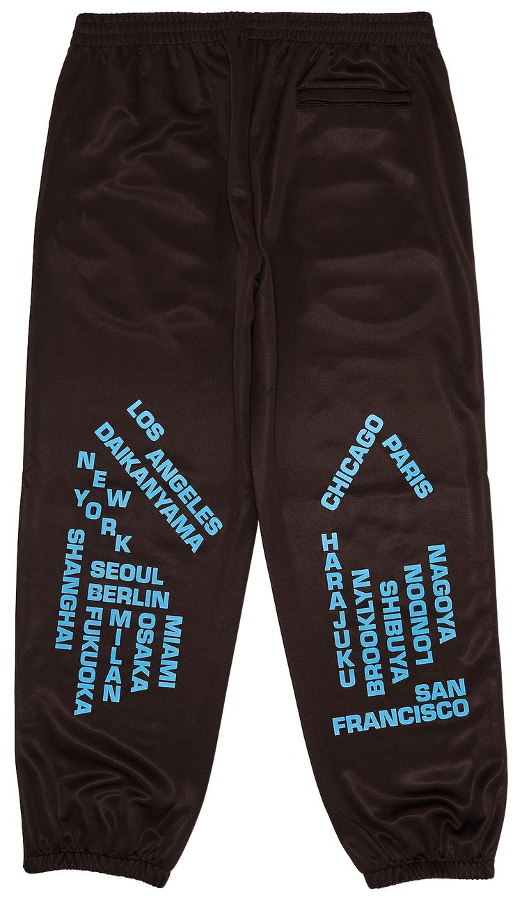Supreme Worldwide Tricot Track Pant Brown