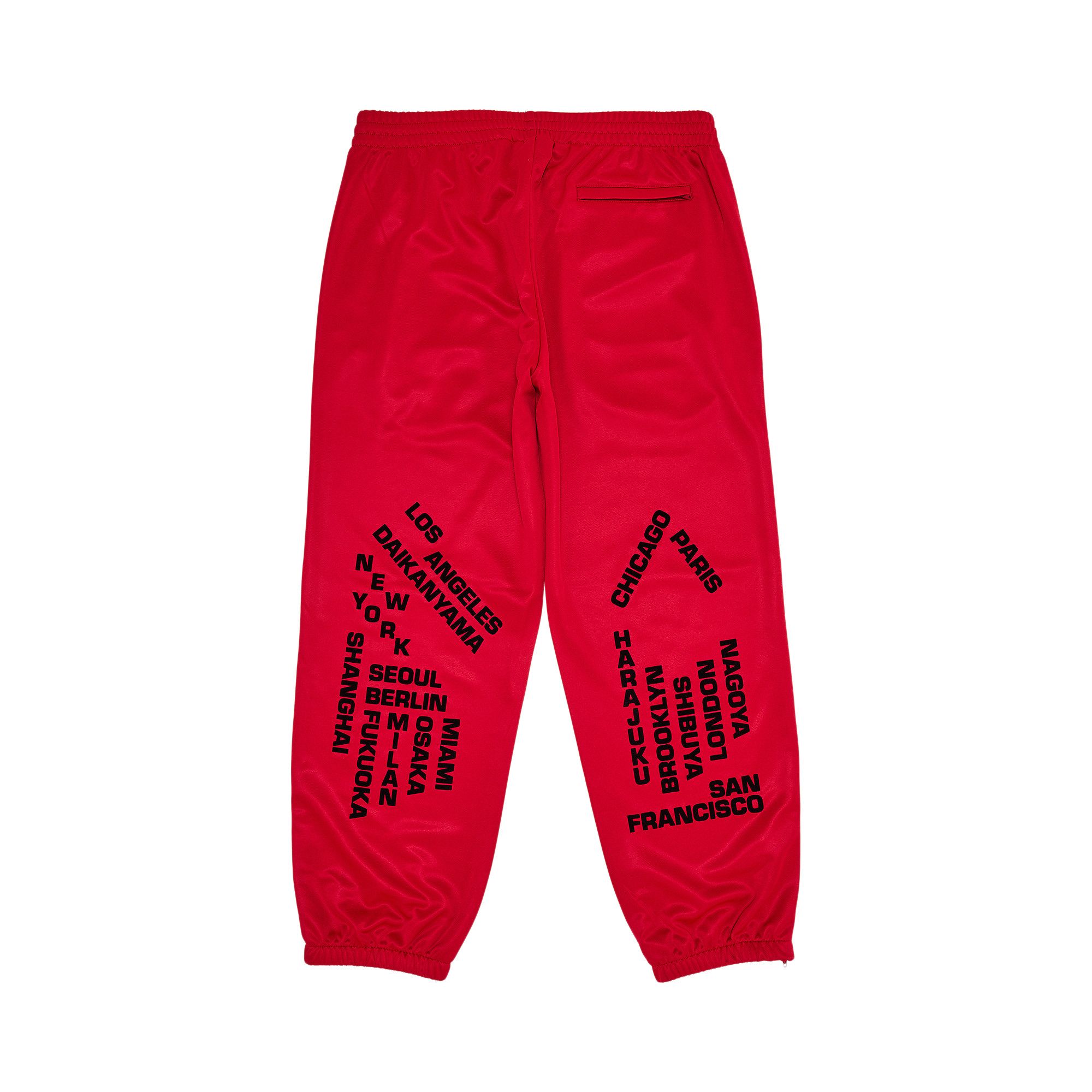 Buy Supreme Worldwide Tricot Track Pant 'Red' - SS25P37 RED