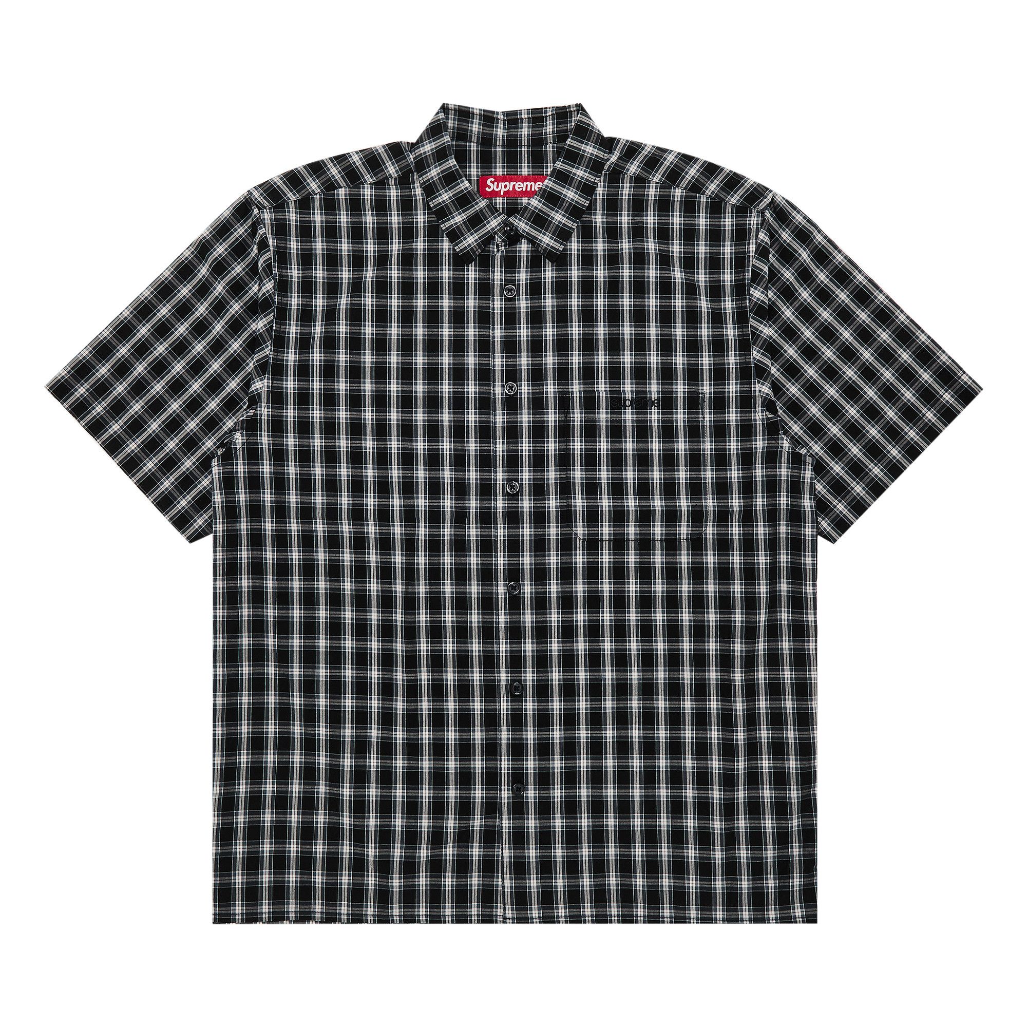 【Supreme】Hardcore T-Shirt★Black★25SS★ Buy Supreme Mini Plaid Short-Sleeve Shirt 'Black' - SS25S12