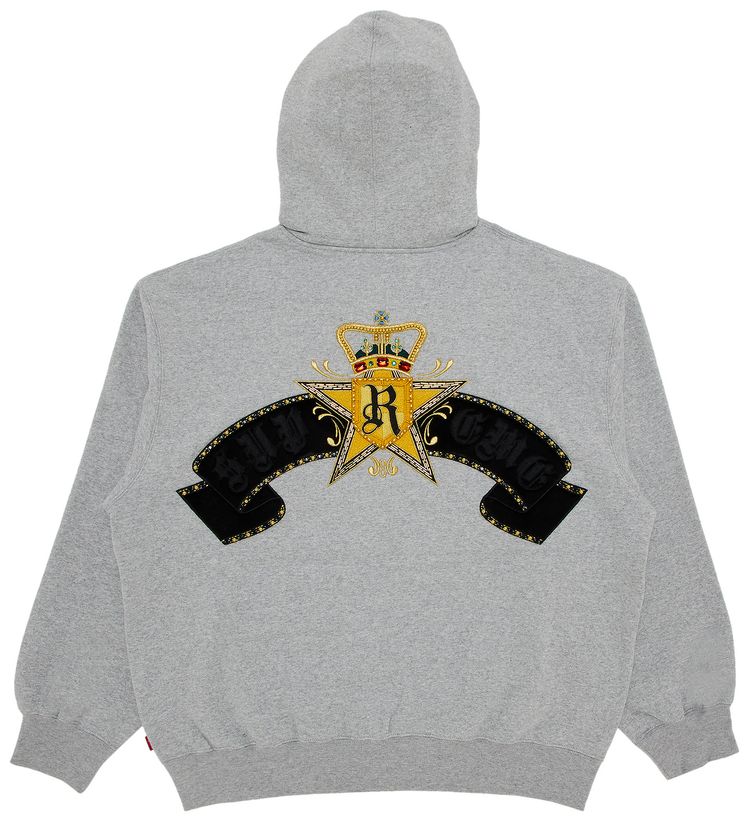 Buy Supreme Crest Zip Up Hooded Sweatshirt  