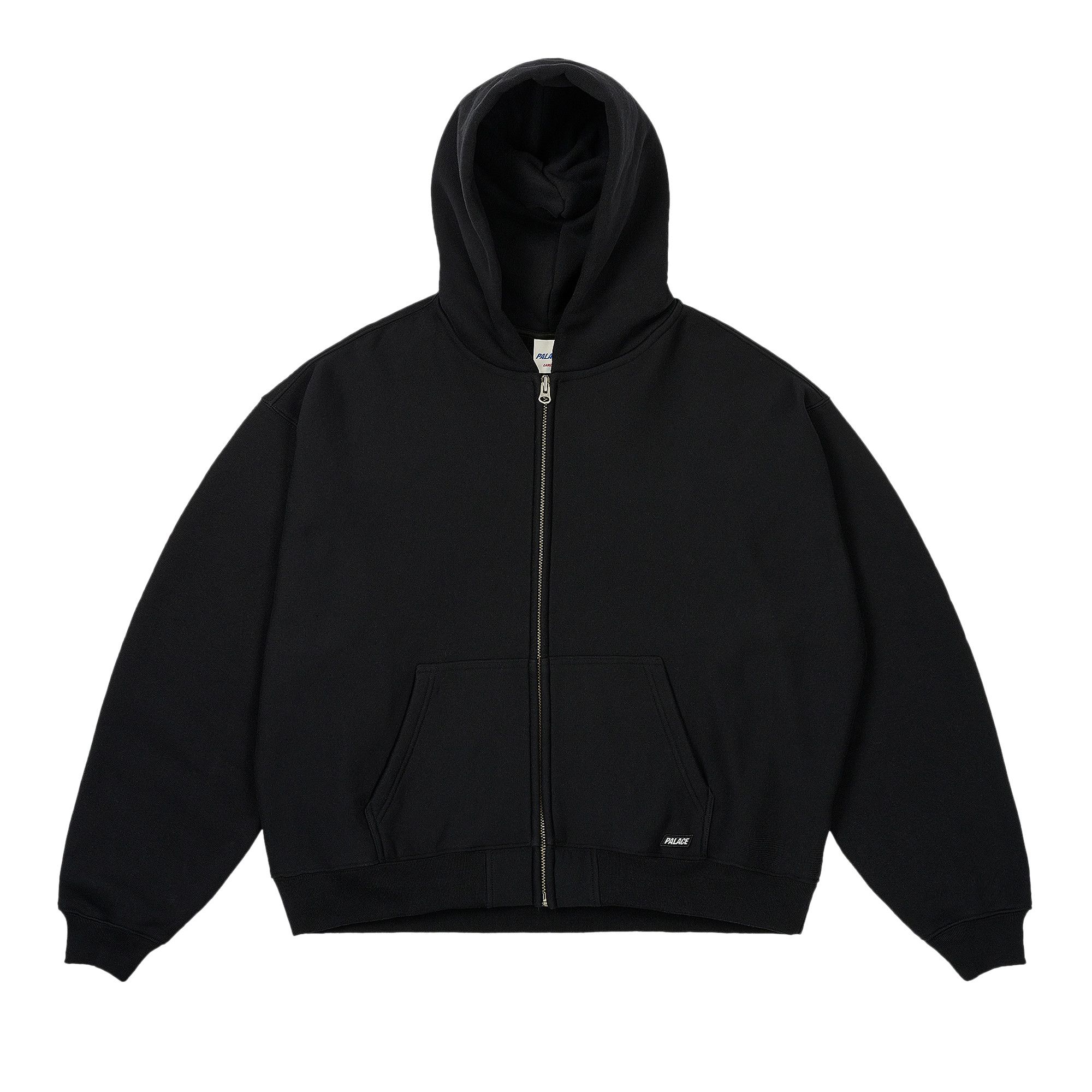 Buy Palace Unisex Zip Hood 'Black' - P28CS087 | GOAT AE
