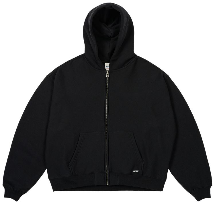 Palace Unisex Zip Hood Black