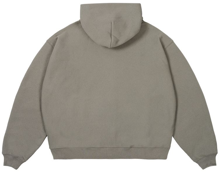 Palace Unisex Zip Hood Charcoal