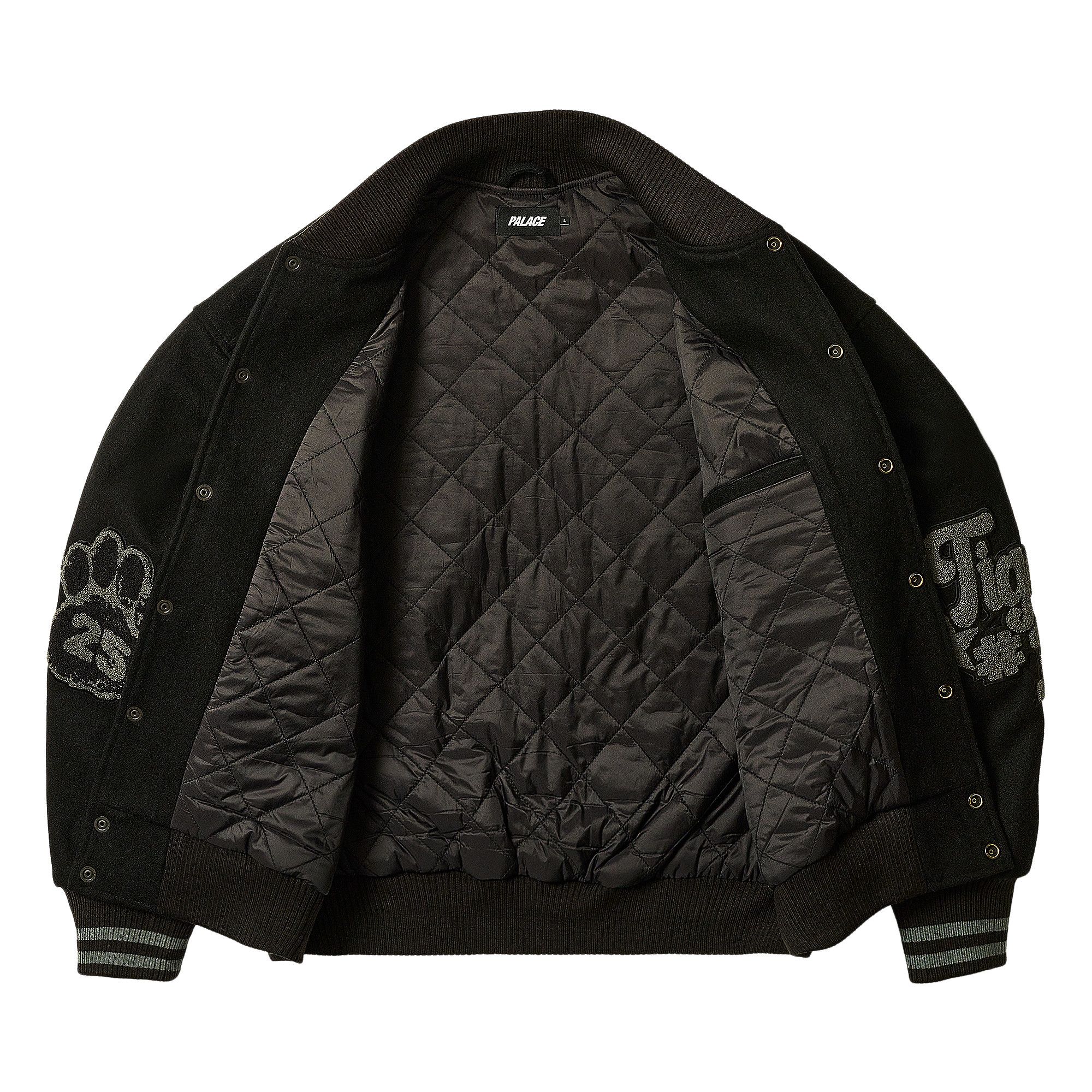 新作商品 Buy Palace GOAT | P28JK007 - 'Black' Jacket Varsity Tora Tora ジャケット・アウター