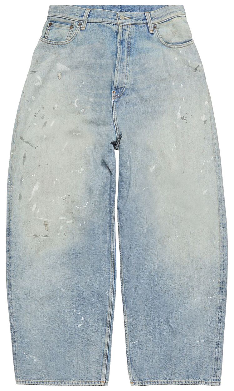 Acne Studios Super Baggy Fit Jeans Light Blue