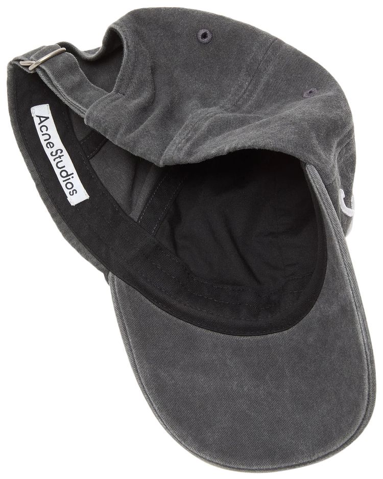 Acne Studios Logo Baseball Cap Baseball Black