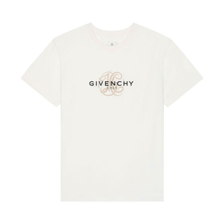 Givenchy Regular Fit T Shirt Off White