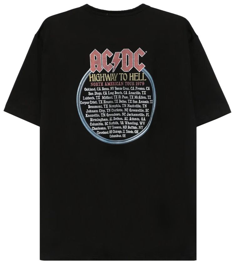 Junya Watanabe ACDC T Shirt Black