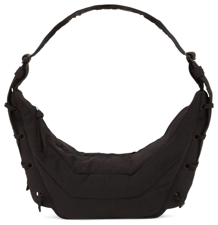 Lemaire Small Soft Game Bag Dark Chocolate