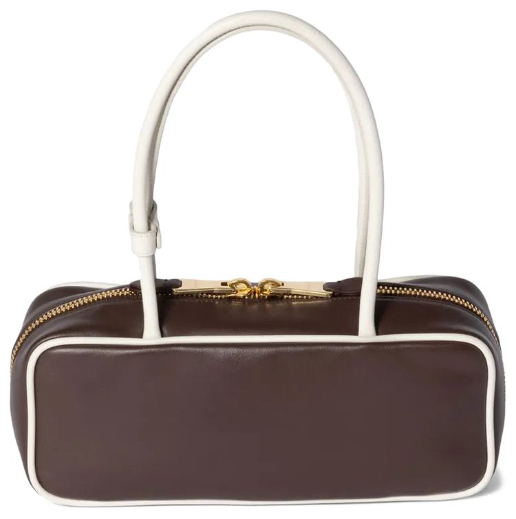 Miu Miu Contrast Beau Bag BriarwoodWhite