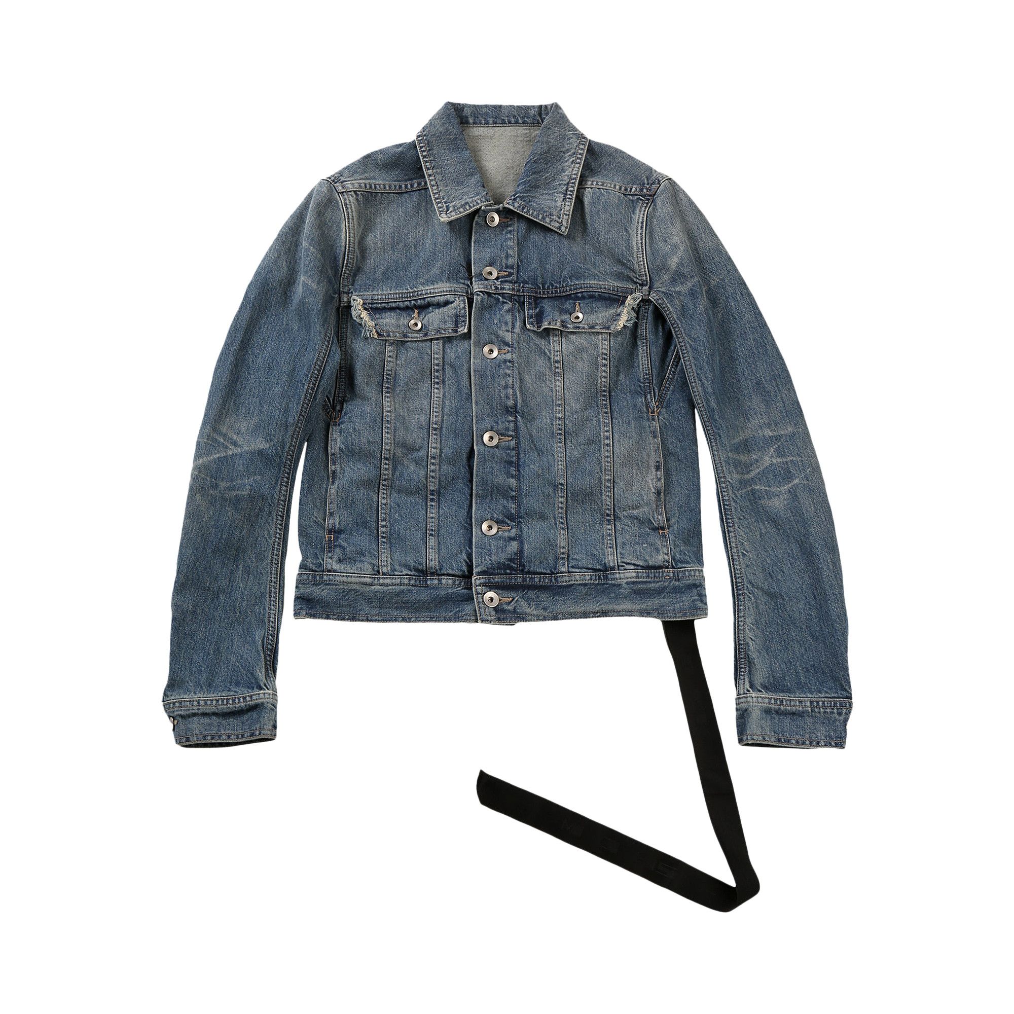 ジャケット RICK OWENS SS25 TRUCKER (DS01E3701DWB 06) Buy Rick Owens DRKSHDW Giacca Denim Trucker Jacket 'Washed