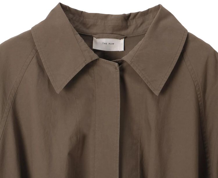 The Row Leins Coat Khaki