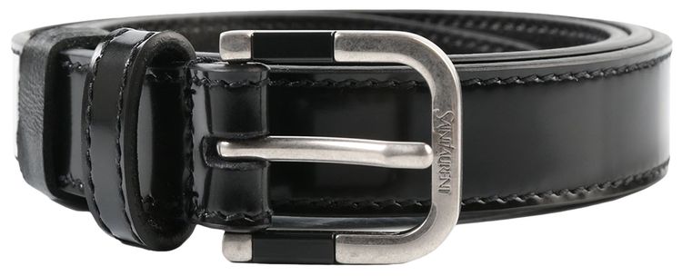 Saint Laurent Belt With Resin Insert Black Swan