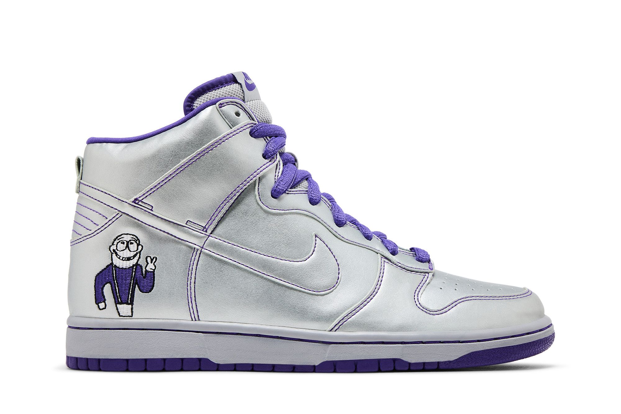 Nike Dunk High アートプリント Nike Dunk-women's, 2009 Vintage, Purple/pink, Grand High