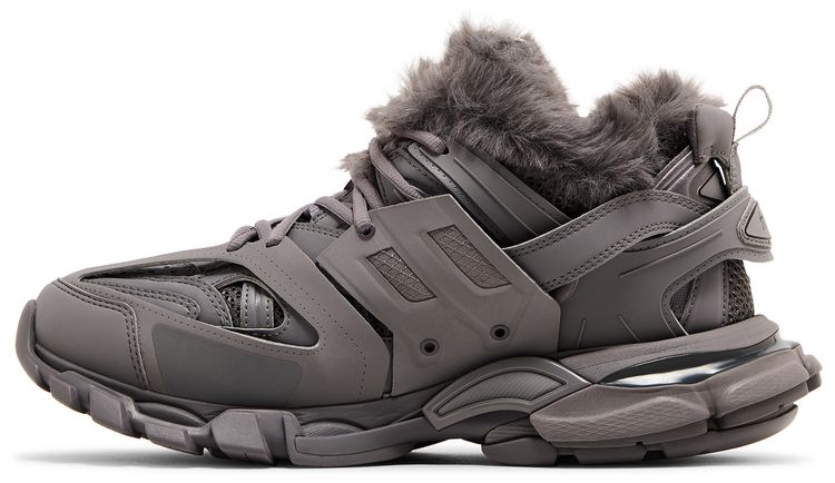 Balenciaga Track Sneaker Fake Fur   Grey