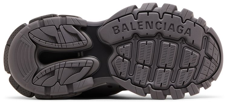 Balenciaga Track Sneaker Fake Fur   Grey