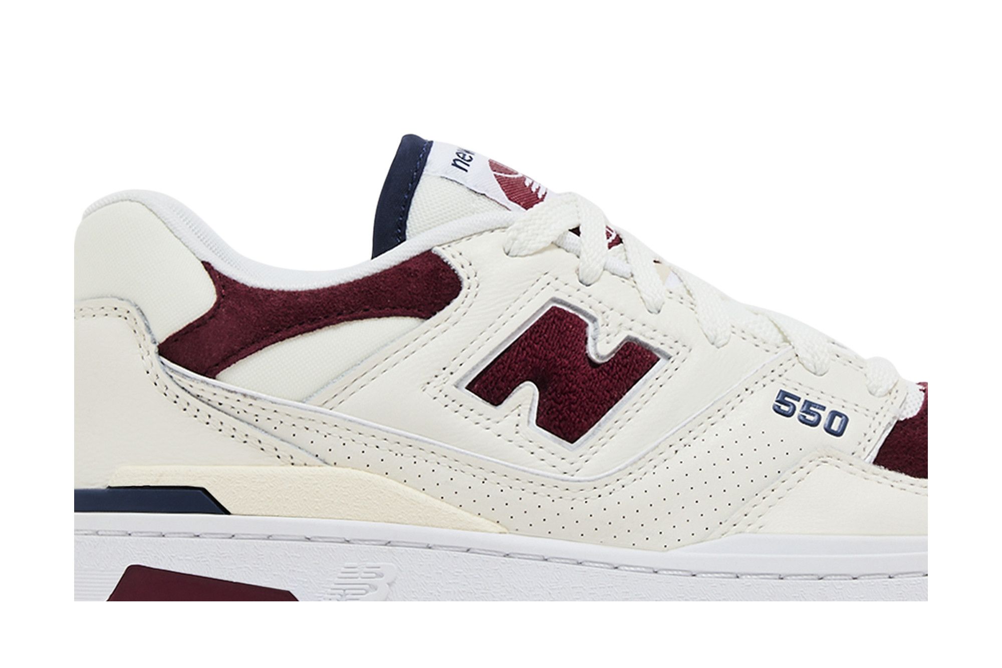 Buy New Balance 550 'Suede Toe Pack - Burgundy Navy' - BB550VRC | GOAT