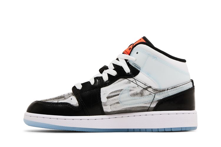 Buy Air Jordan Mid SS GS 'X-Ray' HF3210 001 GOAT