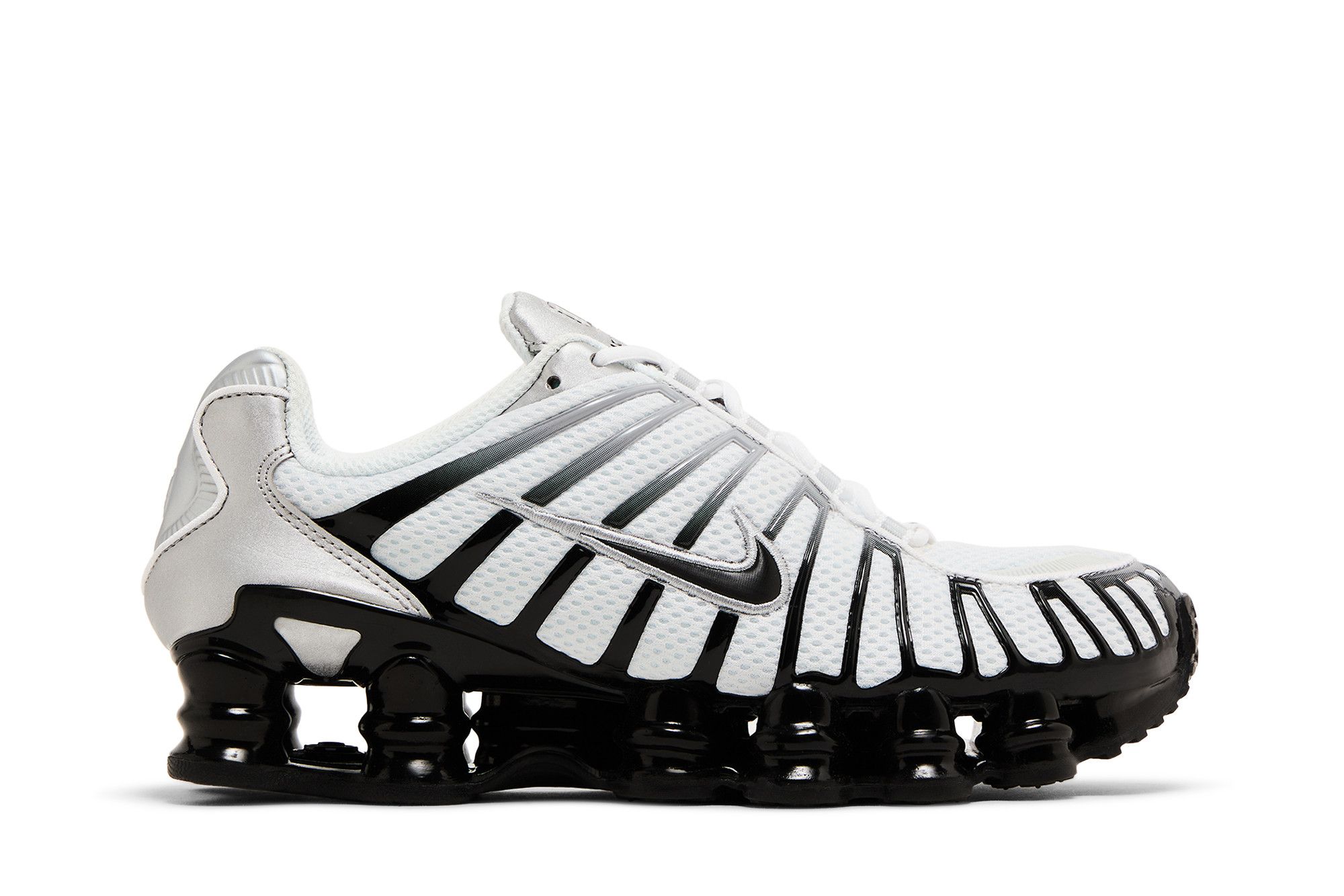 靴 NIKE SHOX TL Black and llic Silver Nike Shox TL Black / Metallic Silver - Race Blue – JD Sports