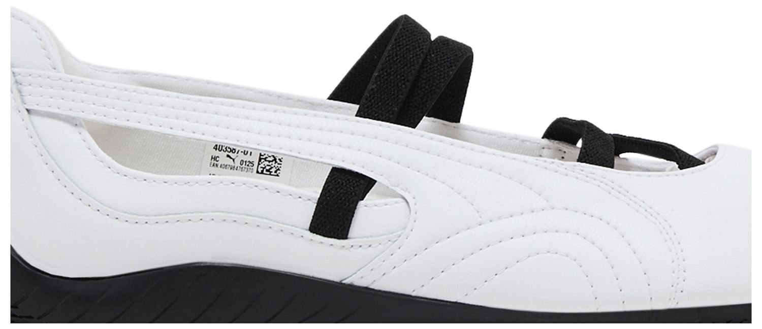 Buy Puma Wmns Speedcat Ballet Leather 'White Black' - 403587 01 | GOAT
