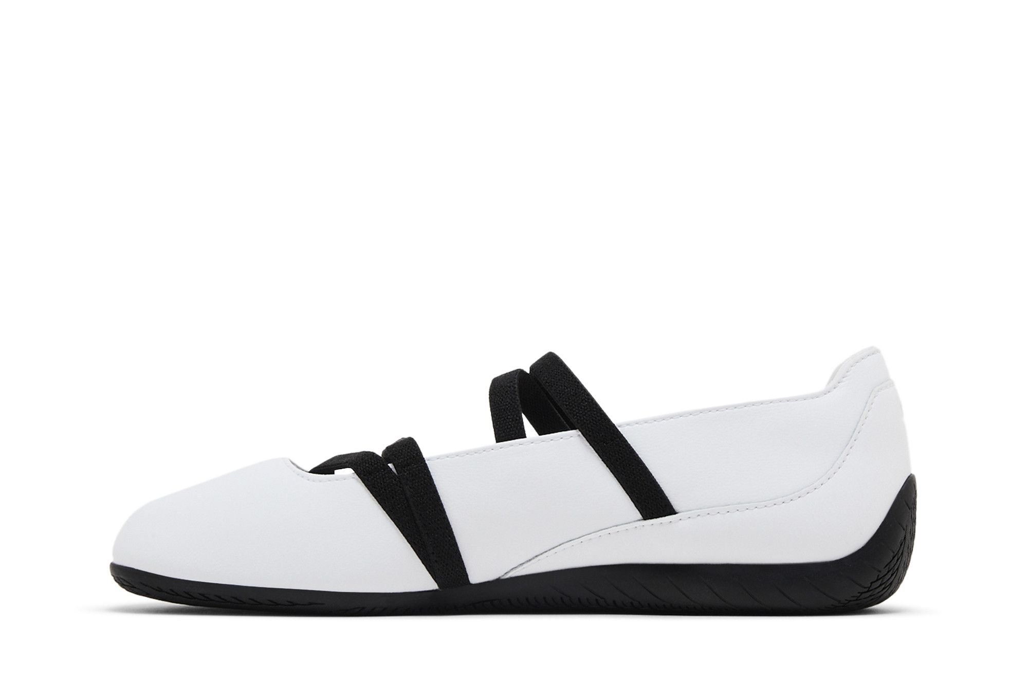 【PUMA】Speedcat Ballet Leather★403587-01★White Black Buy Wmns Speedcat Ballet Leather 'White Black' - 403587 01