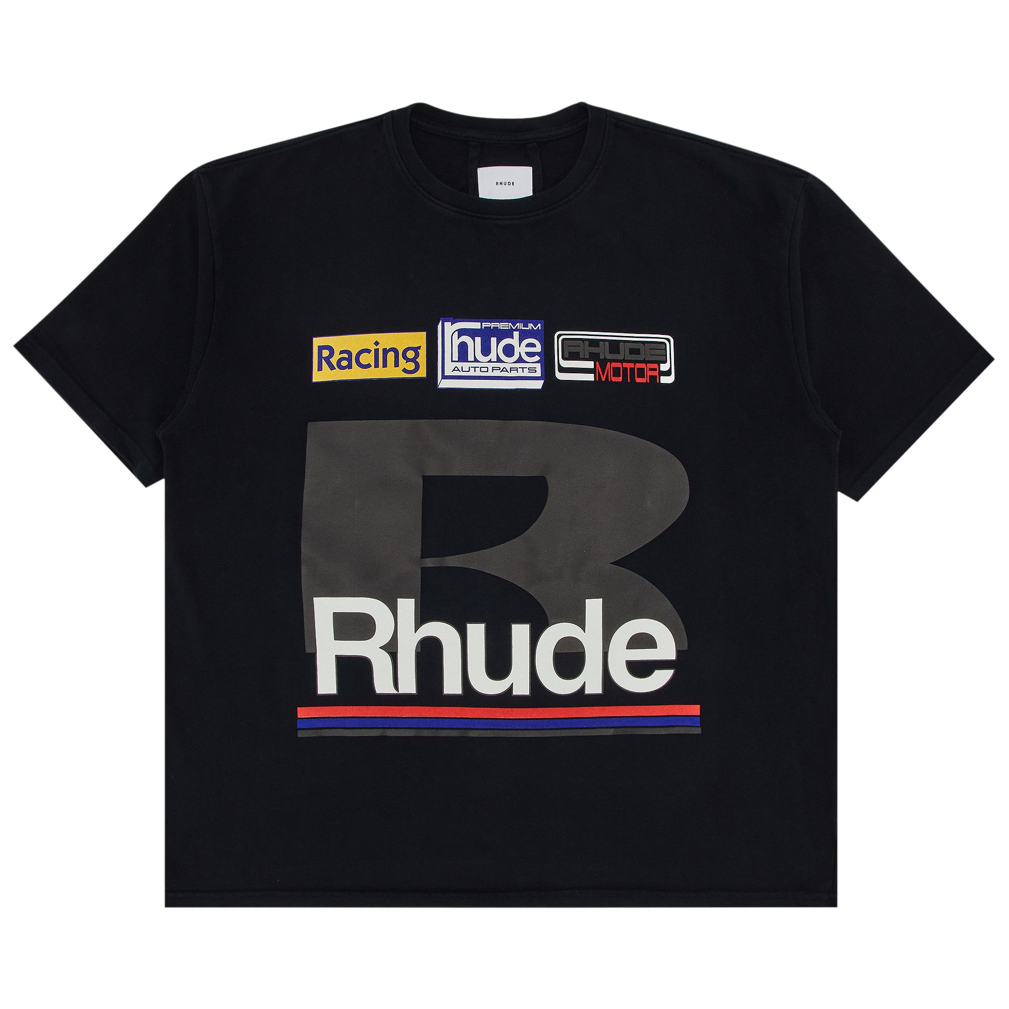 Buy Rhude Petrol Patch Tee 'Vintage Black' - SS25TT120122306 | GOAT