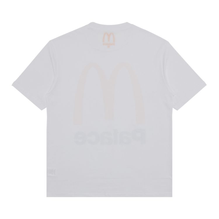 Palace x McDonalds Logo T Shirt White