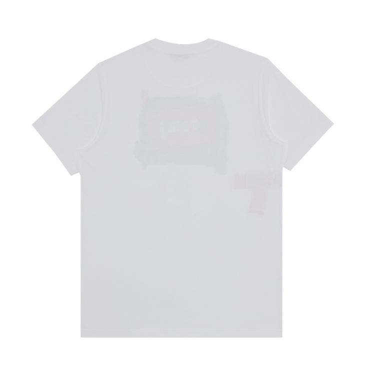 Marni Painted Collage Logo Jersey T Shirt Lily White
