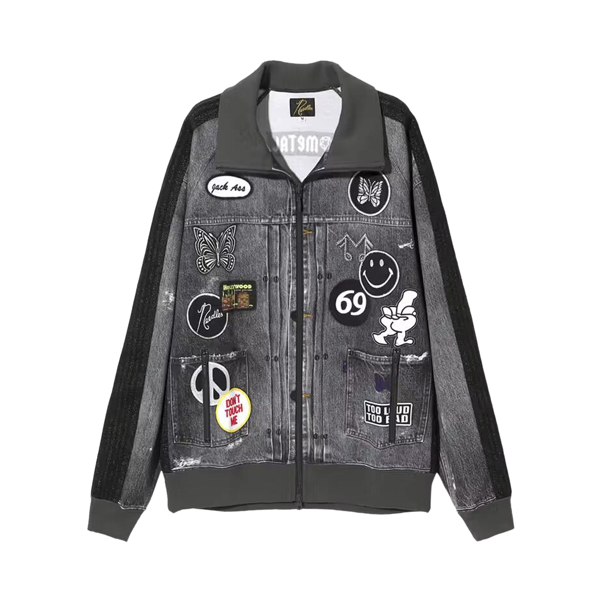 Buy Needles x Midnight Studios Track Jacket 'Black Buy Needles x Midnight Studios Track Jacket 'Black