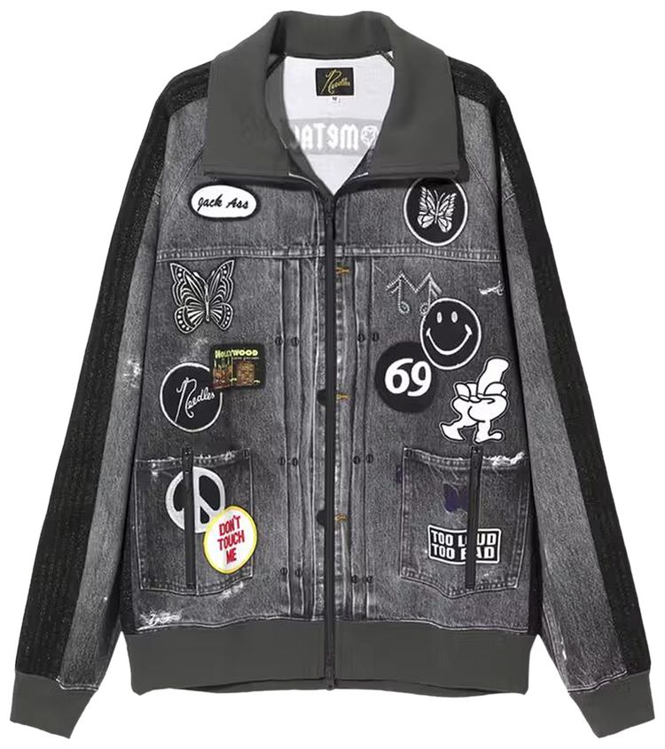 Needles x Midnight Studios Track Jacket Black