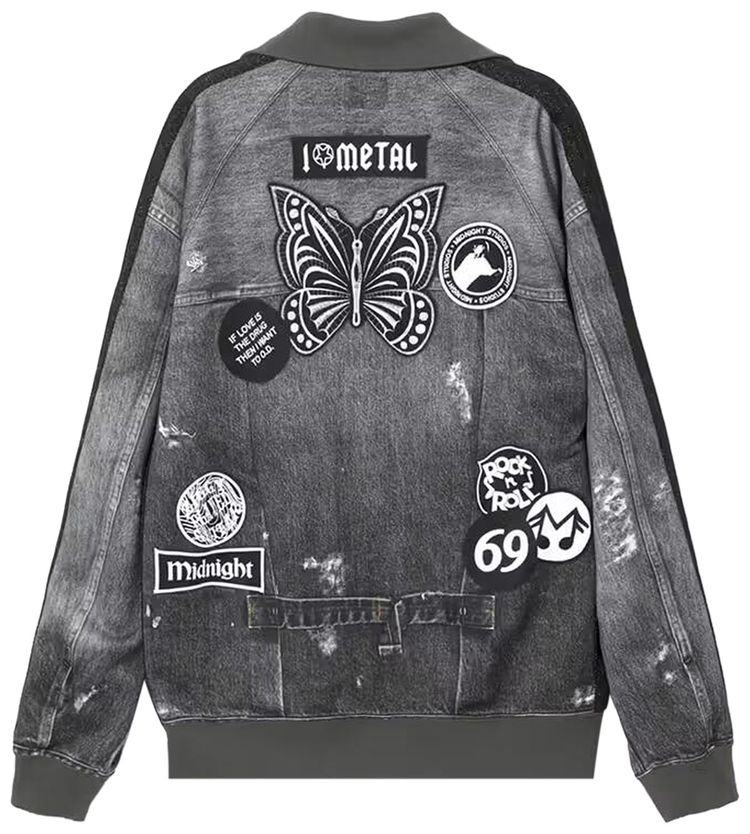 Needles x Midnight Studios Track Jacket Black