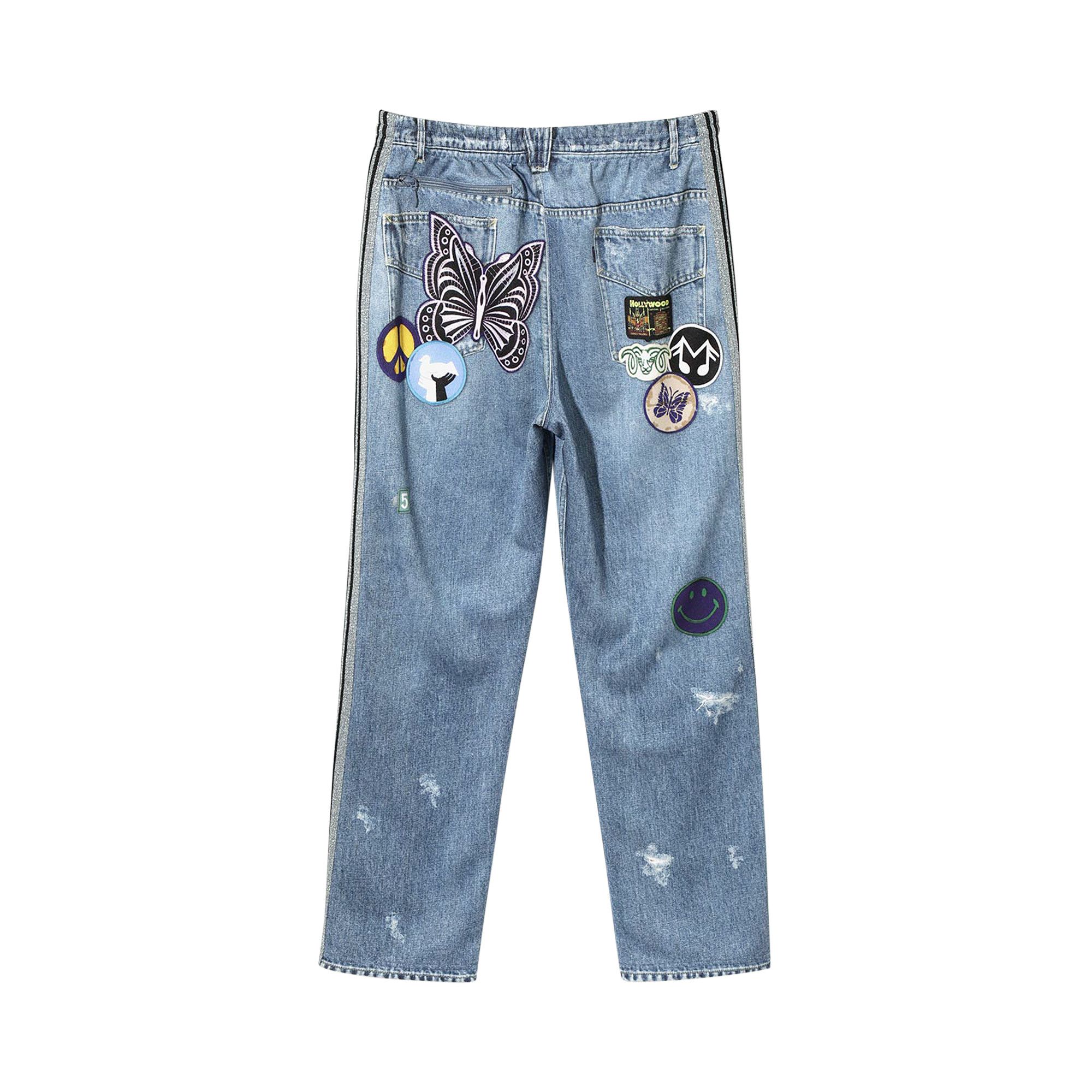 Buy Needles x Midnight Studios Track Pant 'Blue' - 231MS0101