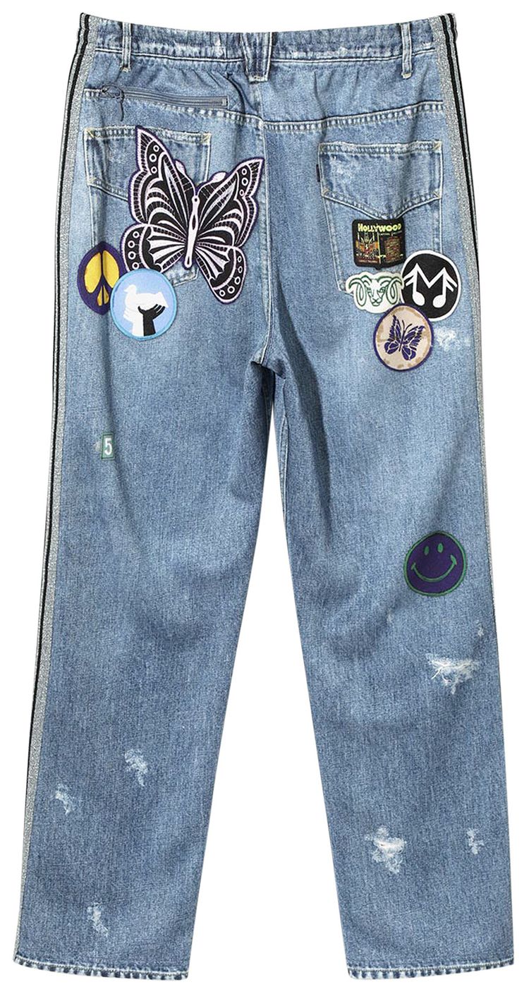 Needles x Midnight Studios Track Pant Blue