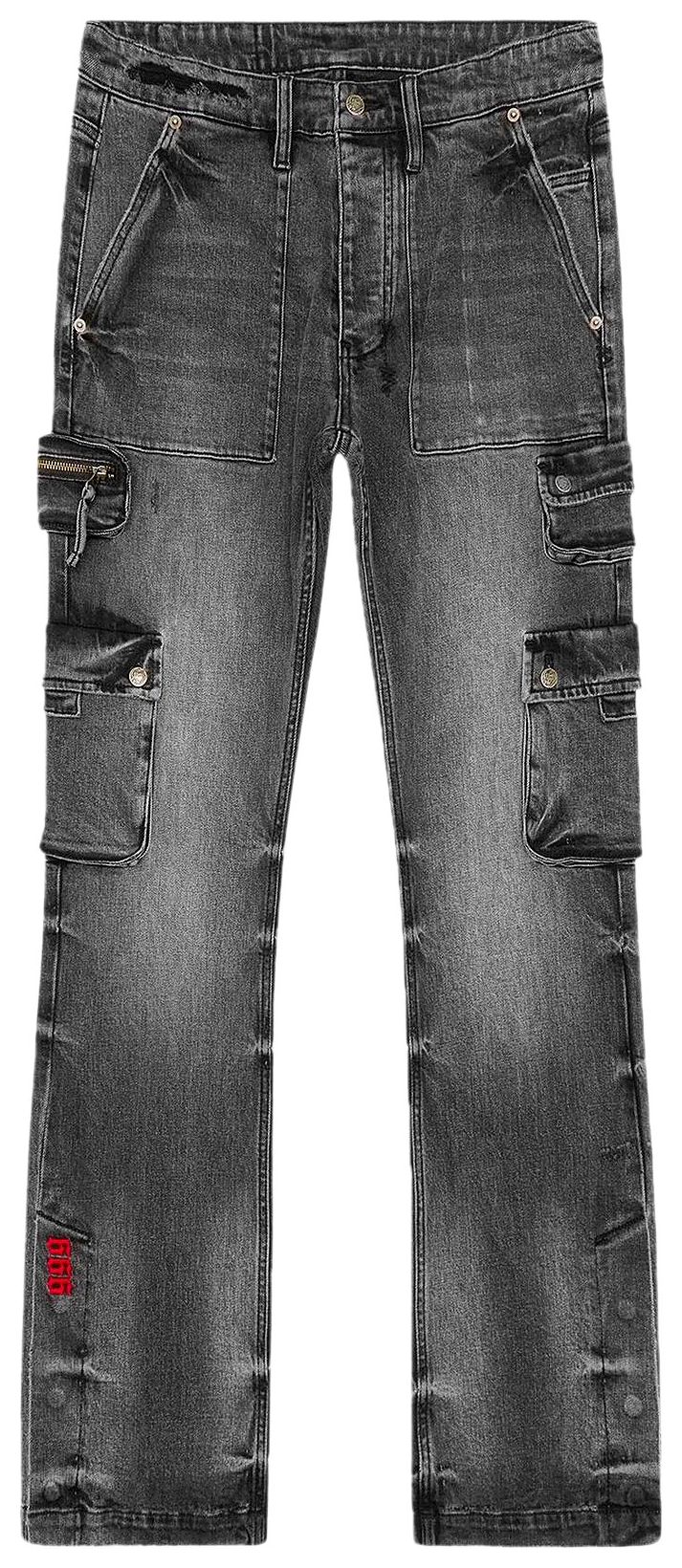 Ksubi x Juice WRLD 999 スキニーデニム ダメージ加工 Ksubi Black 