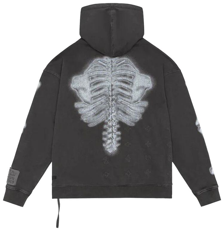 Ksubi x Trippie Redd Skeleton Biggie Hoodie Black