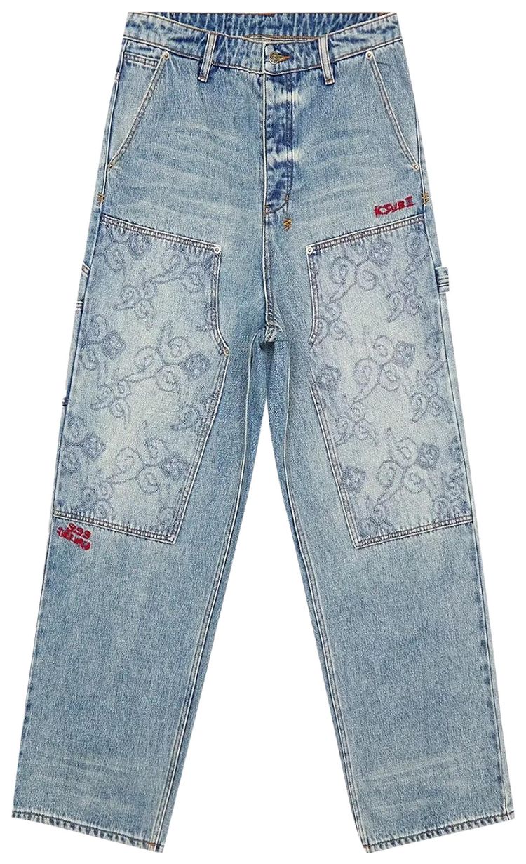Ksubi x Juice WRLD 999 Maxx Operator Pants Blue