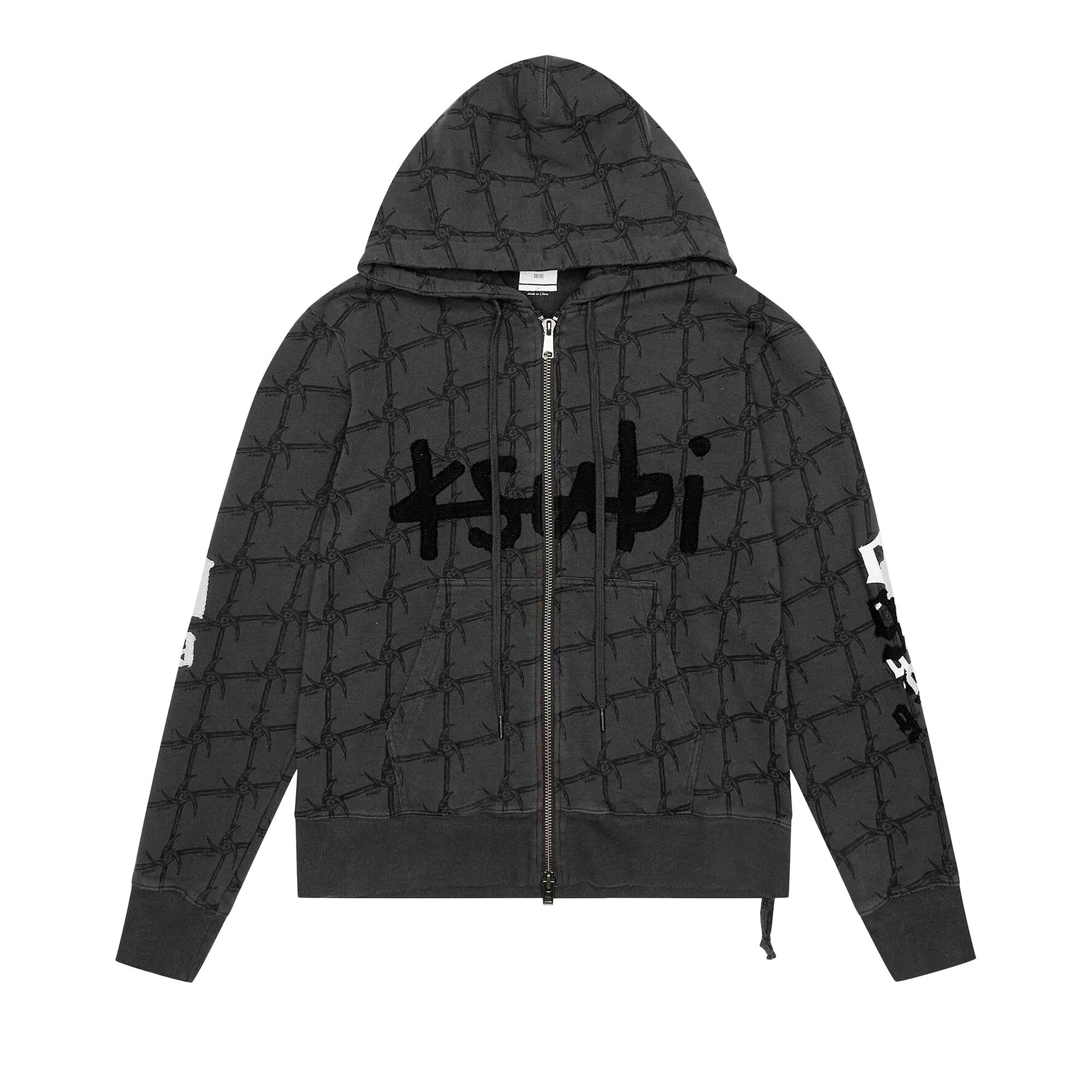 Buy Ksubi x Juice Wrld 2.0 Zip The Kash Hoodie 'Black