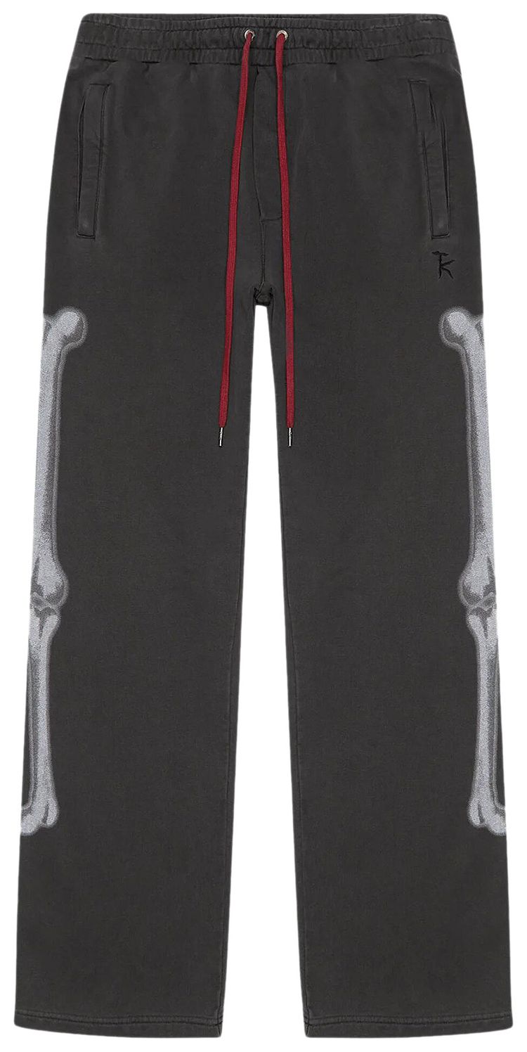 Ksubi x Trippie Redd Skeleton Sweatpants Black