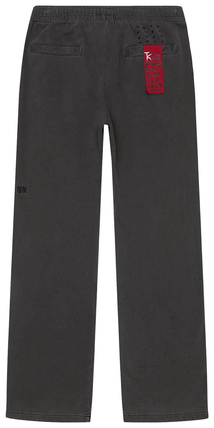 Ksubi x Trippie Redd Skeleton Sweatpants Black