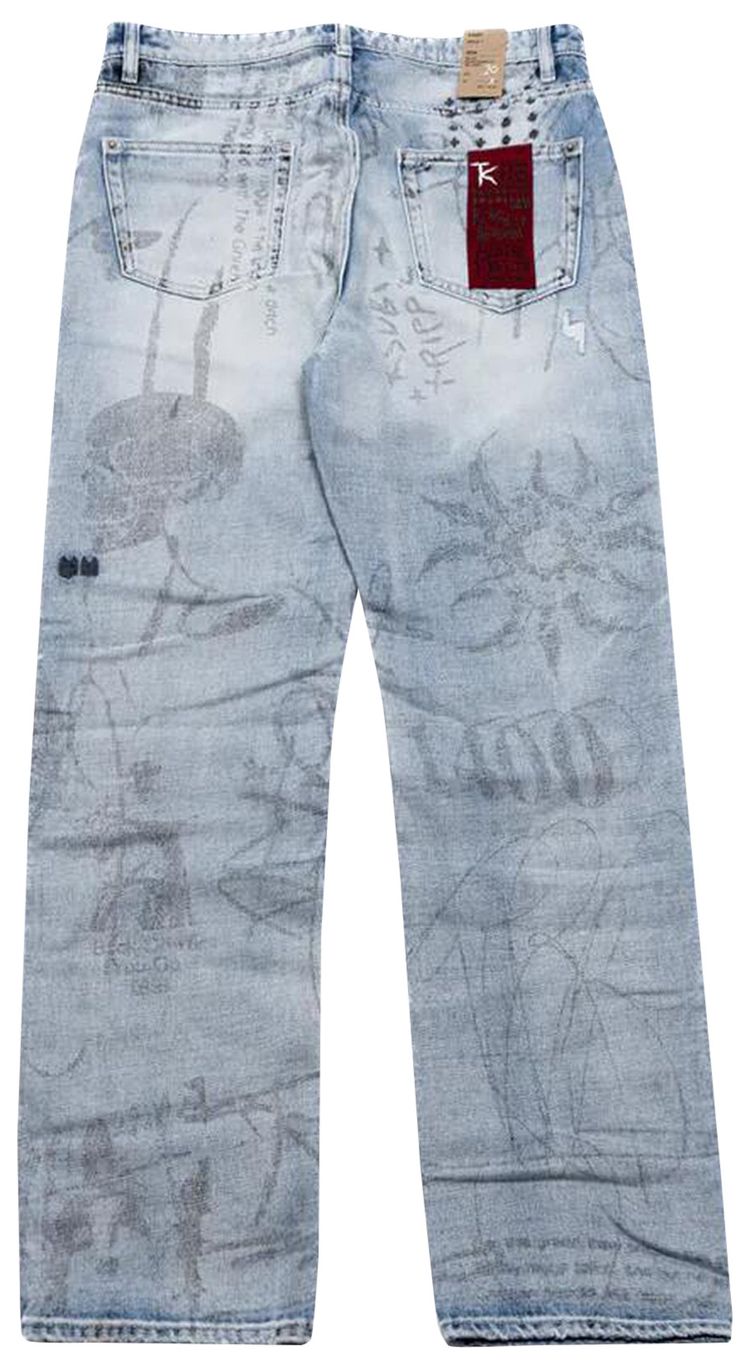 Ksubi x Trippie Redd Anti K Devils Jeans Blue