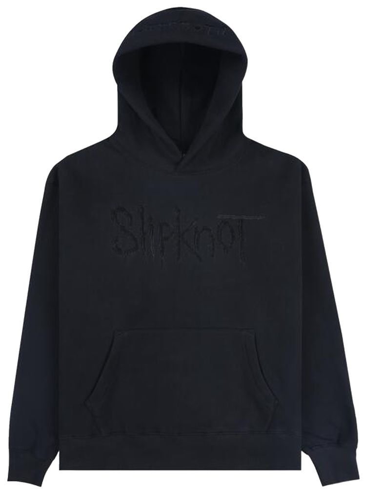 Pleasures x Slipknot Debut Hoodie Black