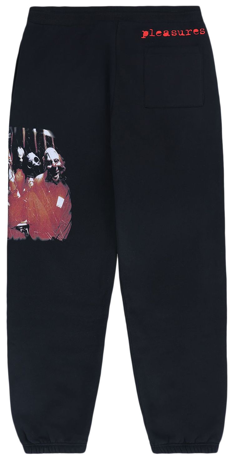 Pleasures x Slipknot Self Titled Sweatpants Black