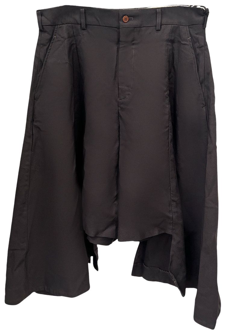 Comme des Garcons Homme Plus Tailored Skirt Black